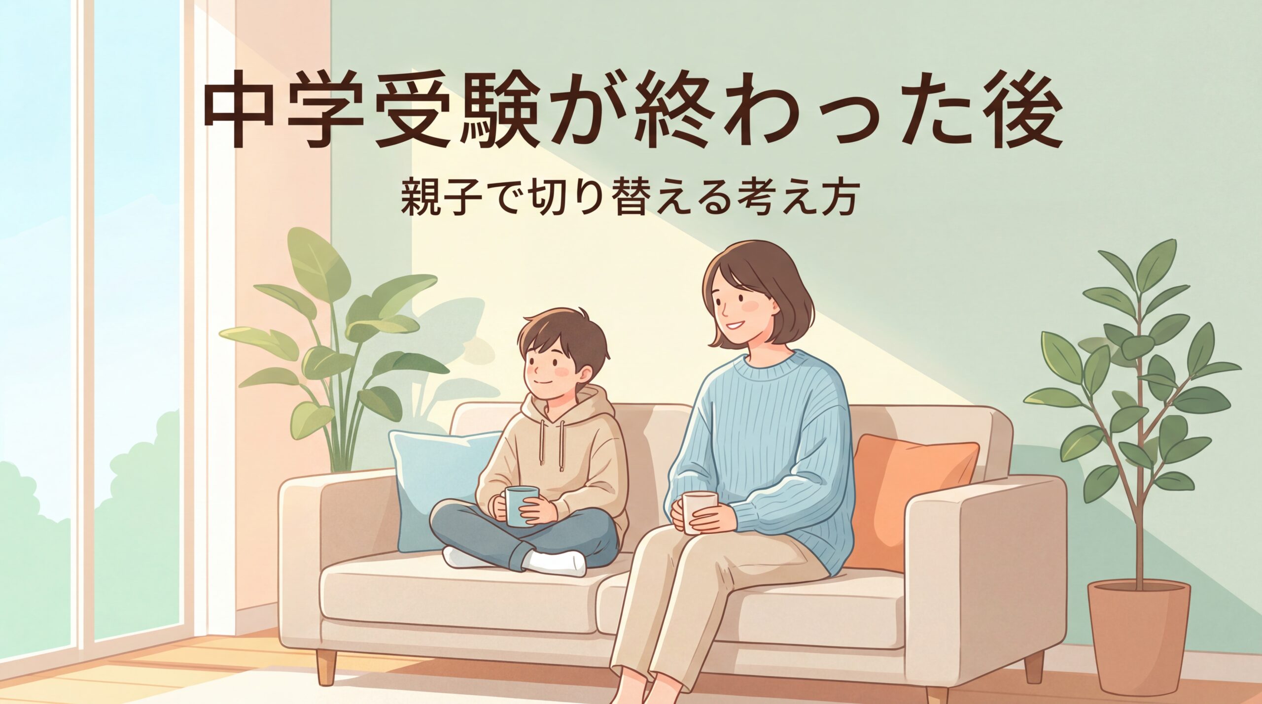 中学受験が終わった後に大切なこと｜親子で切り替える考え方