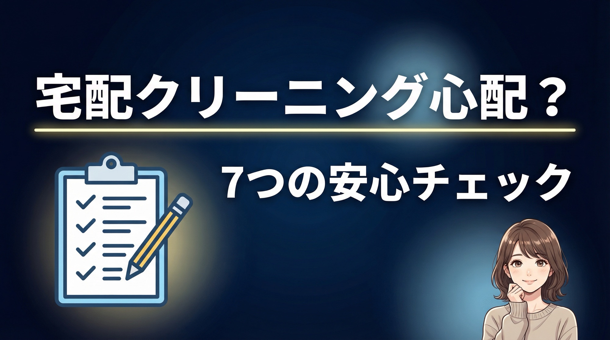 宅配 クリーニング 心配は本当？不安を減らす7つのチェックリスト